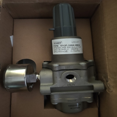 Emerson Fisher 67CFR 235 237 239 Kompak Dan Berat Ringan Perbaikan Mudah Regulator Tekanan Berkinerja Tinggi