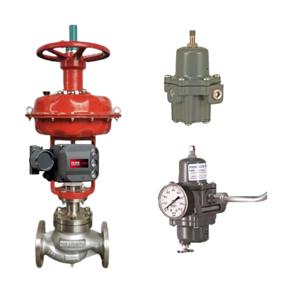 Fisher 67C Regulator Dan Cina Control Valve Dilengkapi dengan Fisher DVC6200 DVC2000 DVC510si Intelligent Valve Positioner