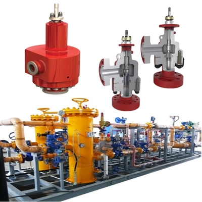 Flanged Control Valve Samson PN1.6~42MPa ANSI 150~2500LB Dengan Konik Atau O Ring Seat DN15~DN600