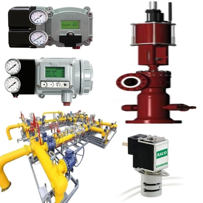 Masoneilan 49000 Control Valve 37/38 Actuator SVI1000/SVI II/SVI III Positioner ACSO Solenoid Valve SMC Tekanan Pengurangan Valve