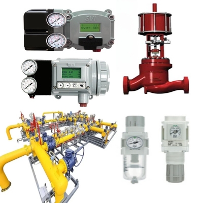 Masoneilan 49000 Control Valve 37/38 Actuator SVI1000/SVI II/SVI III Positioner ACSO Solenoid Valve SMC Tekanan Pengurangan Valve
