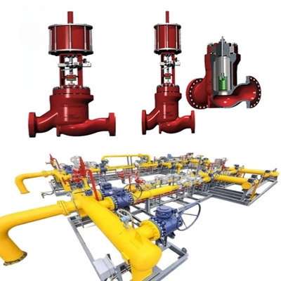Masoneilan 49000 Control Valve 37/38 Actuator SVI1000/SVI II/SVI III Positioner ACSO Solenoid Valve SMC Tekanan Pengurangan Valve