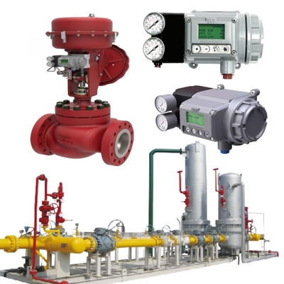 Masoneilan 41005 Regulator Tekanan Flanged Flow Control Valve Dengan Aktuator SVI-2/SVI-3