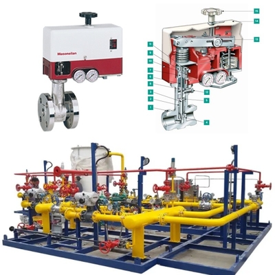 Klep kontrol 50 12 ASME150# Kelas 900 Cv 6 Klep kontrol sentrifugal terbuka / tertutup