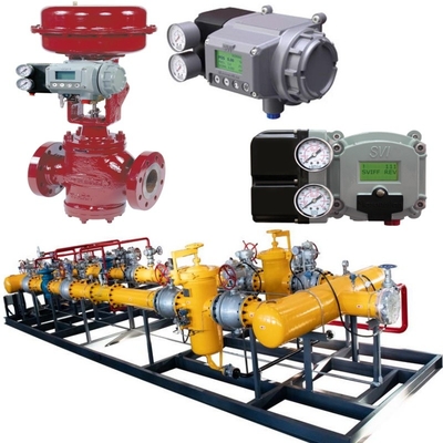 Saluran Pengganti Katup Dengan Masoneilan 10000 Katup Kontrol Baja Karbon Tipe 87/88 Pneumatic Actuator SVI II SVI3 Valve Positioner