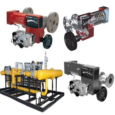 Ventil Gas Alam Skid Oleh Masoneilan 35002 Kontrol Ventil Tipe 35 Aktuator SVI1000/SVI2/SVI3 Positioner ACSO Solenoid Valve