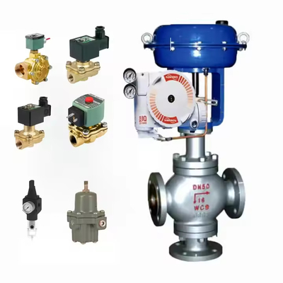 Pneumatic Control Valve Linear Dengan Flowserve LOGIX 3200MD 520MD DIGITAL HART VALVE POSITIONER Dalam stok Flowserve Valves