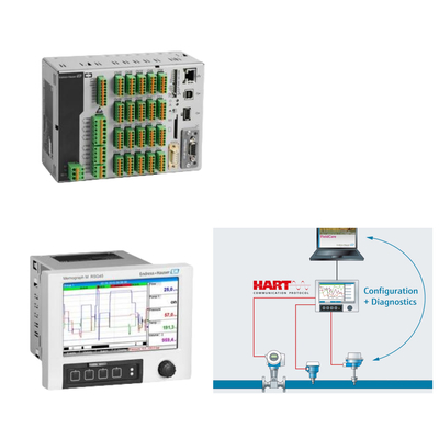 Skid - Mount Data And Energy Manager Dengan Sampai 20 Input Analog / HART Dan 14 Input Digital Endress+Hauser Memograph M RSG45