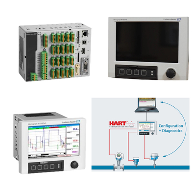 Skid - Mount Data And Energy Manager Dengan Sampai 20 Input Analog / HART Dan 14 Input Digital Endress+Hauser Memograph M RSG45