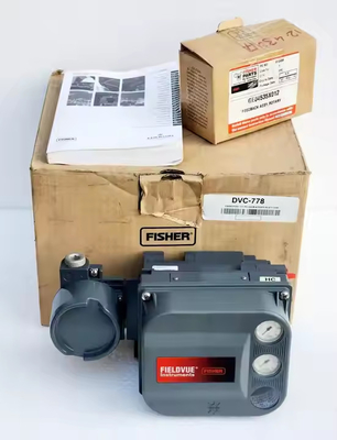 Stock ASCO Solenoid Valve Dengan Emerson Fisher DVC6200 Double Acting Dengan Feedback Digital Valve Controller Positioner