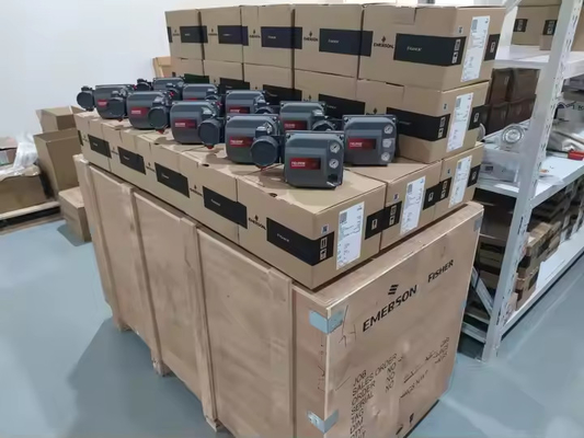 Stock ASCO Solenoid Valve Dengan Emerson Fisher DVC6200 Double Acting Dengan Feedback Digital Valve Controller Positioner