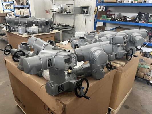 AUMA Electric Actuator SA/SAR Series dengan G atau NPT Air Connections