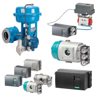 Excentric Rotary Control Valve Dengan Siemens 6DR5010 Valve Positioner Untuk Pengendalian Cairan yang Tepat