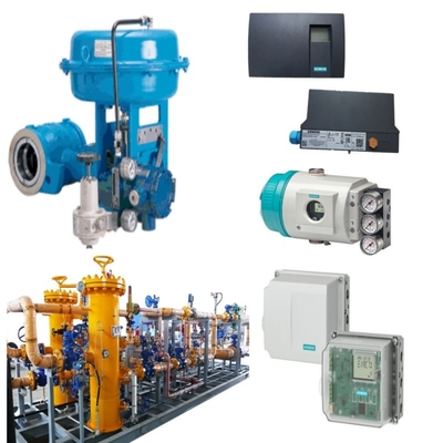 Excentric Rotary Control Valve Dengan Siemens 6DR5010 Valve Positioner Untuk Pengendalian Cairan yang Tepat