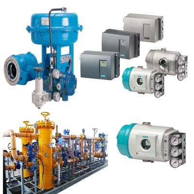Excentric Rotary Control Valve Dengan Siemens 6DR5010 Valve Positioner Untuk Pengendalian Cairan yang Tepat