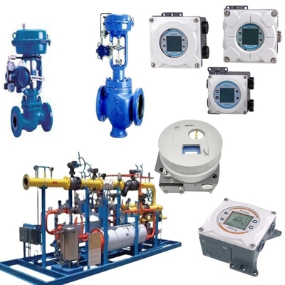 Flanged PFA PFA Liners Pneumatic Control Valve Positioner Samson dengan 4-20 mA Signal