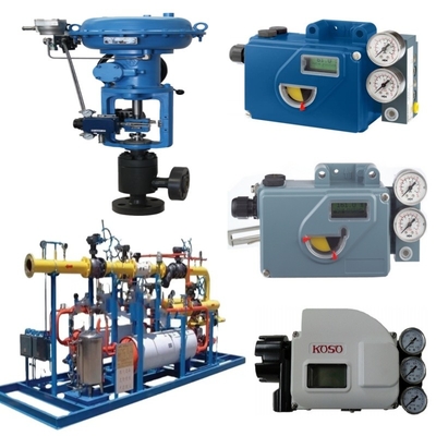 Flanged Pneumatic Control Valve Positioner dengan 4-20 MA Signal -196 hingga 400\u00b0C