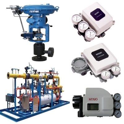 Flanged Pneumatic Control Valve Positioner dengan 4-20 MA Signal -196 hingga 400\u00b0C