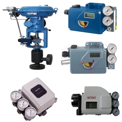 Flanged Pneumatic Control Valve Positioner dengan 4-20 MA Signal -196 hingga 400\u00b0C