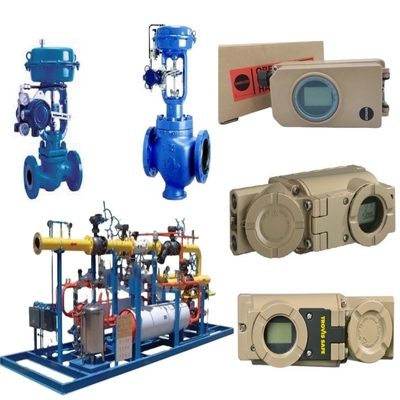 Katup kontrol Cina dengan sambungan tipe flange dan sinyal kontrol 4-20 mA
