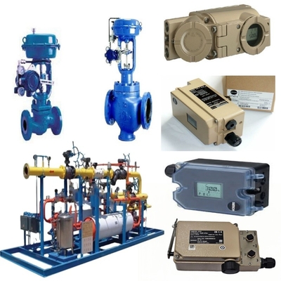 Katup kontrol Cina dengan sambungan tipe flange dan sinyal kontrol 4-20 mA