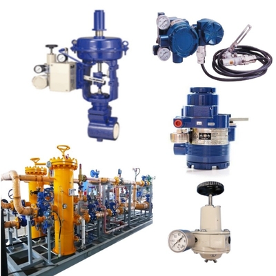 Katup Kontrol Dengan Azbil Smart Valve Positioner Seri 100 Model AVP100/102 Valve Positioner Dan Koso Regulator