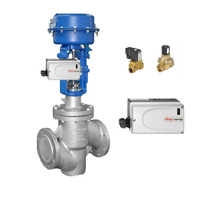 Flowser Positioner 510 520MD 3200MD Dengan Burkert Solenoid Valves Stock Supplier Untuk Pneumatic Control Valve