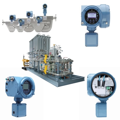 EMERSON Rosemount Micro Motion F-Series Coriolis Meter Dengan F025H F100A F200H F050S Sensor Dan 5700 Transmitter