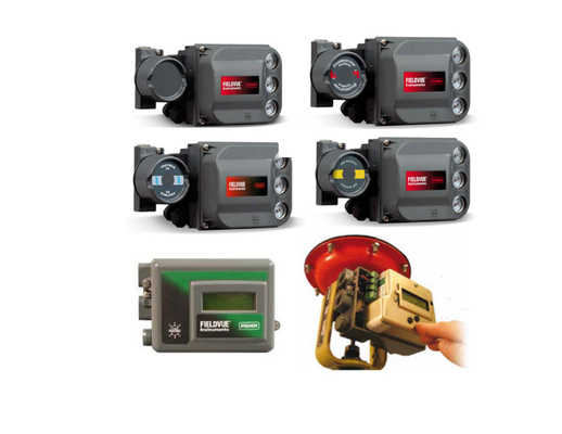 Cina Control Valve Dengan TopWorx Dxp Limit Switch Danfoss Solenoid Valve Dan Fisher DVC2000 DVC6200 Smart Valve Positioner Magnetic Strip Dan Bracket