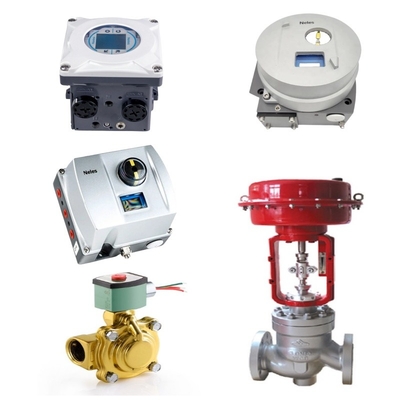 Neles klep pengontrol ND9103HN ND9103FN ND9103PN ND9103HX posisier cerdas ASCO katup solenoid dan Cina pneumatik actuator katup bola lengkap set