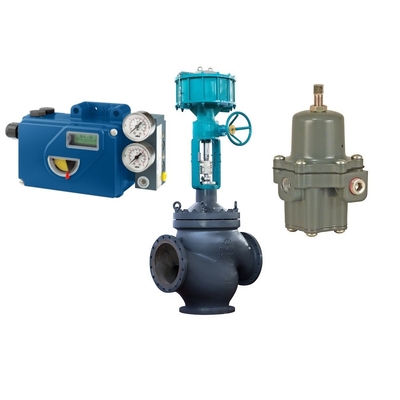 Klep kontrol Cina berkualitas tinggi dengan Fisher 67CFR Filter Regulator Dan ASCO Lima posisi Tiga arah Solenoid Valve Foxboro SRD991 Valve Positioner