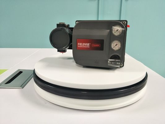 Vanessa Seri 30.000 Kontrol Aliran Perempat Giliran Triple Offset Valve Dengan Fisher DVC6200 Valve Positioner