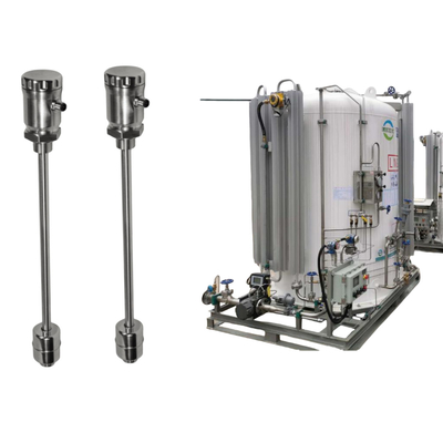 Transmitter tingkat baja tahan karat FeeJoy FJM-L Transmitter tingkat magnetostrictive untuk pengukuran tingkat tangki penyimpanan