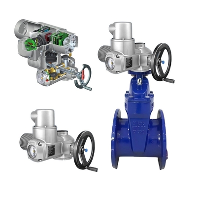 Penyedia saham Auma Multi-Turn Valve Actuator SA 07.2 SA07.6 SA10.2 SA14.2 SA16.2 SA 14.6 Aktuator Listrik Dengan Katup Kontrol Cina