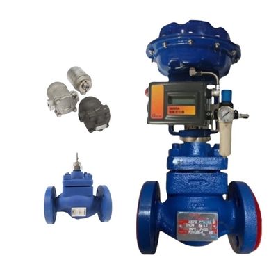Spirax Sarco Control Valve KE73 dengan Fisher DVC2000 Positioner dan Flanged Steam Trap FT14/FT44/FTS14-10/TD32F DN40 Spirax Sarco Steam Trap