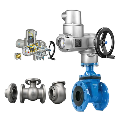 SQ10.2 SQ12.2 SQ07.2 SQ14.2 Bagian Turn Electric Actuator Dengan AC Actuator Controls