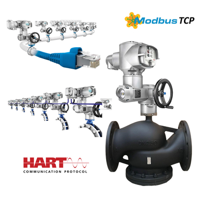 Original Auma Electric Part-Turn Actuator SQ10.2 SQ07.2 SQ12.2 SQ14.2 SQ05.2 Dengan Unit Kontrol Untuk Industri