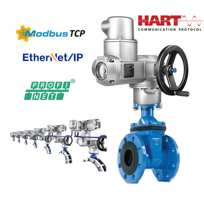 Original Auma Electric Part-Turn Actuator SQ10.2 SQ07.2 SQ12.2 SQ14.2 SQ05.2 Dengan Unit Kontrol Untuk Industri