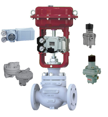 Masoneilan Valve Positioner 4700E/SVI1000/SVI2/SVI3 dan Booster BR400 Untuk aplikasi yang membutuhkan kecepatan pemukul cepat menggunakan aktuator pneumatik