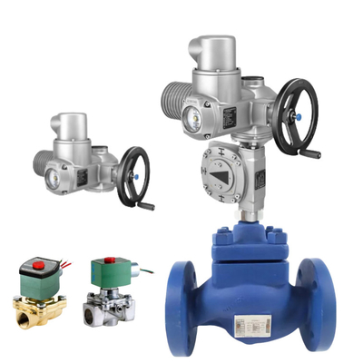 Spiraxsarco Valve KE73 Asli Dengan Aktuator Auma Dan Asco Soleniod Valve