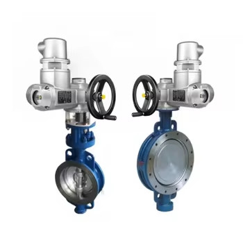 Auma Multi-Turn Valve Actuator SA 07.2 SA10.2 SA14.2 SA16.2 Aktuator Listrik untuk Stem Stem Pneumatic Control Valve Keystone F9 Series Butterfly Valve