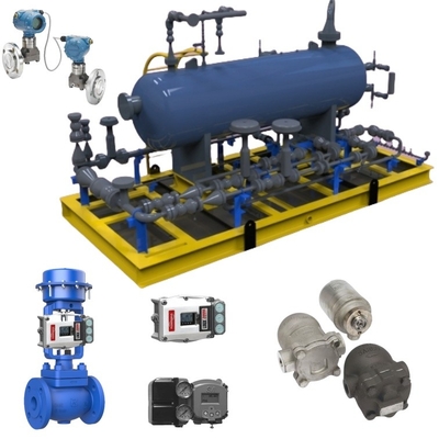 Spiraxsraco Steam Trap FT14 Dan Bithermo Pneumatic Control Valve Dengan Rosemount Transmitter Untuk Sistem Uap