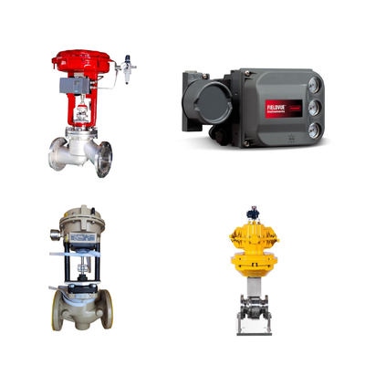 Floating KTM EB1 OM-2 Ball Valves Keystone Powered Actuator Fisher DVC6200 HC Single Acting Positioner untuk Skid Mounted