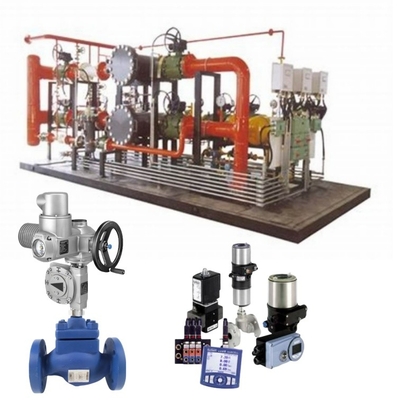 Grey New Auma Electric Actuator Untuk Blue Spirax Sarco Control Ball Valve Dan Burkert Soleniod Valve Dalam Minyak Dan Gas