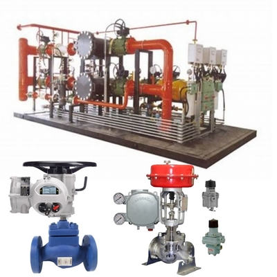 Masoneilan 78-40 Regulator Dan SVI1000/SVI2/SVI3 Valve Positioner dan Rotork Actuator pada Spirax Ball Valve untuk Skid