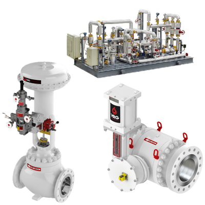 VRG Pneumatic Control Valves Linear Rotary Control Valve Fisher DVC6200 Valve Positioner untuk aplikasi kontrol gas alam