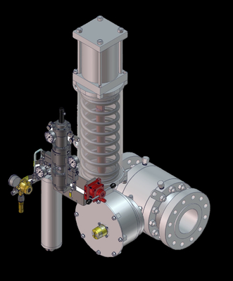 VRG Pneumatic Control Valves Linear Rotary Control Valve Fisher DVC6200 Valve Positioner untuk aplikasi kontrol gas alam