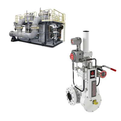 VRG Pneumatic Rotary Control Valves VPC-SA Valve Pilot Controllers RCVC Red Circle Valve Controller untuk aplikasi gas alam