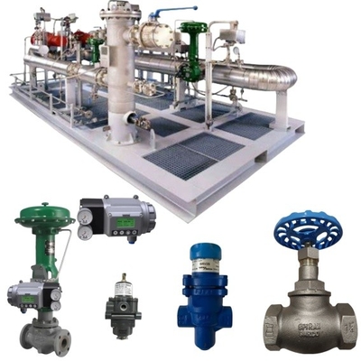 FISHER Aktuator 667-45i dengan Masoneilan SVI3 Positioner dan Akurat Performance Spirax sarco Pneumatic Relief Valves BRV2S/BRV2B/25P Untuk Skid Cina
