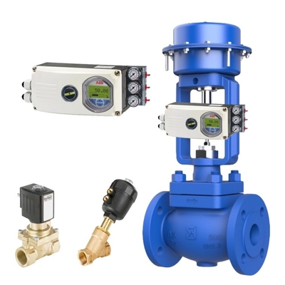 Sama seperti Spirax Sarco Control Valve Bithermo Valve dengan Fisher ABB Positioner dan Burkert Soleniod Valve